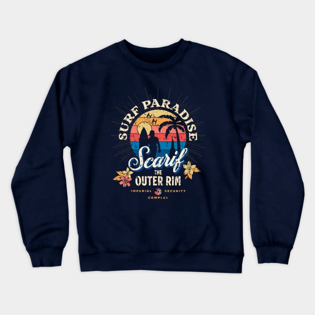 Surf Paradise Scarif Crewneck Sweatshirt by sticks and bones vintage